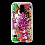 Coque Samsung Galaxy S5 graffiti seamless background 500
