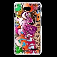 Coque LG L70 graffiti seamless background 500