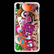 Coque HTC Desire 816 graffiti seamless background 500