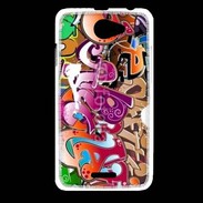 Coque HTC Desire 516 graffiti seamless background 500