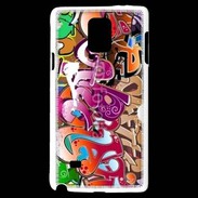 Coque Samsung Galaxy Note 4 graffiti seamless background 500