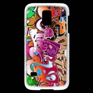 Coque Samsung Galaxy S5 Mini graffiti seamless background 500