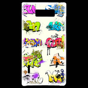Coque LG Optimus L7 Graffiti wall vector urban art