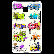 Coque LG Optimus L3 II Graffiti wall vector urban art