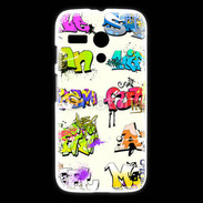 Coque Motorola G Graffiti wall vector urban art