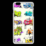 Coque iPhone 6Plus / 6Splus Graffiti wall vector urban art