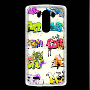 Coque LG G3 Graffiti wall vector urban art