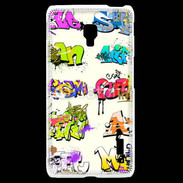 Coque LG F6 Graffiti wall vector urban art