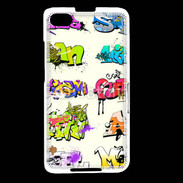 Coque Blackberry Z30 Graffiti wall vector urban art
