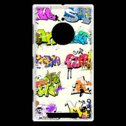 Coque Nokia Lumia 830 Graffiti wall vector urban art