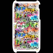 Coque iPhone 3G / 3GS Graffiti seamless background. Urban art