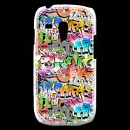 Coque Samsung Galaxy S3 Mini Graffiti seamless background. Urban art