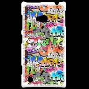 Coque Nokia Lumia 720 Graffiti seamless background. Urban art