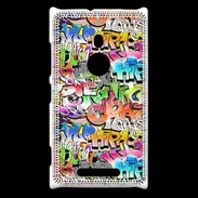 Coque Nokia Lumia 925 Graffiti seamless background. Urban art