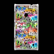 Coque Nokia Lumia 520 Graffiti seamless background. Urban art