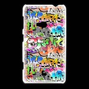 Coque Nokia Lumia 625 Graffiti seamless background. Urban art