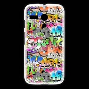 Coque Motorola G Graffiti seamless background. Urban art