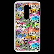 Coque LG G2 Graffiti seamless background. Urban art