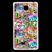 Coque LG F5 Graffiti seamless background. Urban art
