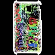 Coque iPhone 3G / 3GS graffiti wall vector seamless background