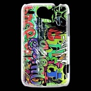 Coque HTC Wildfire G8 graffiti wall vector seamless background