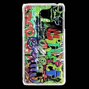 Coque LG F5 graffiti wall vector seamless background