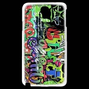 Coque Samsung Galaxy Note 3 Light graffiti wall vector seamless background