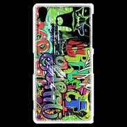 Coque Sony Xperia Z2 graffiti wall vector seamless background