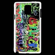 Coque Samsung Galaxy Note 4 graffiti wall vector seamless background
