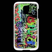 Coque Samsung Galaxy S5 Mini graffiti wall vector seamless background