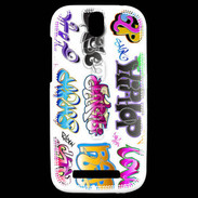 Coque HTC One SV Graffiti vector 850