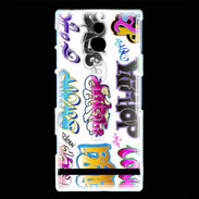 Coque Sony Xperia P Graffiti vector 850