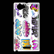 Coque Sony Xperia L Graffiti vector 850