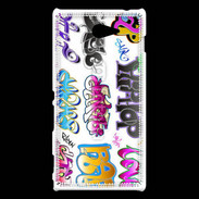 Coque Sony Xperia M2 Graffiti vector 850