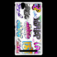Coque Sony Xperia T2 Ultra Graffiti vector 850