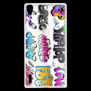 Coque Huawei Ascend P7 Graffiti vector 850