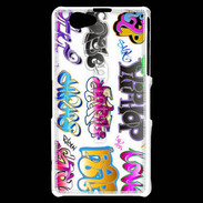 Coque Sony Xperia Z1 Compact Graffiti vector 850