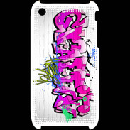 Coque iPhone 3G / 3GS Graffiti wall background, urban art 1000