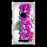 Coque Nokia Lumia 925 Graffiti wall background, urban art 1000