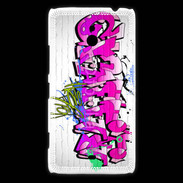 Coque Nokia Lumia 1320 Graffiti wall background, urban art 1000