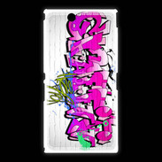 Coque Sony Xpéria Z Ultra Graffiti wall background, urban art 1000