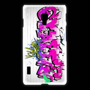 Coque LG L7 2 Graffiti wall background, urban art 1000