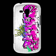Coque Samsung Galaxy Trend Graffiti wall background, urban art 1000