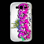 Coque Samsung Galaxy Grand Graffiti wall background, urban art 1000