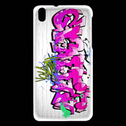 Coque HTC Desire 816 Graffiti wall background, urban art 1000
