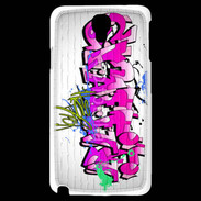 Coque Samsung Galaxy Note 3 Light Graffiti wall background, urban art 1000