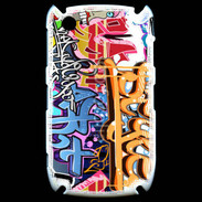 Coque Blackberry 8520 Graffiti wall. Urban art vector background 520