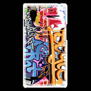 Coque LG Optimus L9 Graffiti wall. Urban art vector background 520