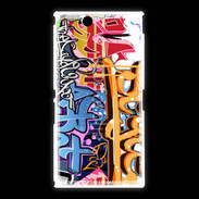 Coque Sony Xpéria Z Ultra Graffiti wall. Urban art vector background 520