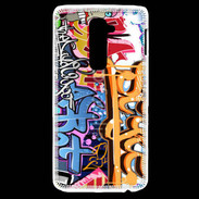 Coque LG G2 Graffiti wall. Urban art vector background 520
